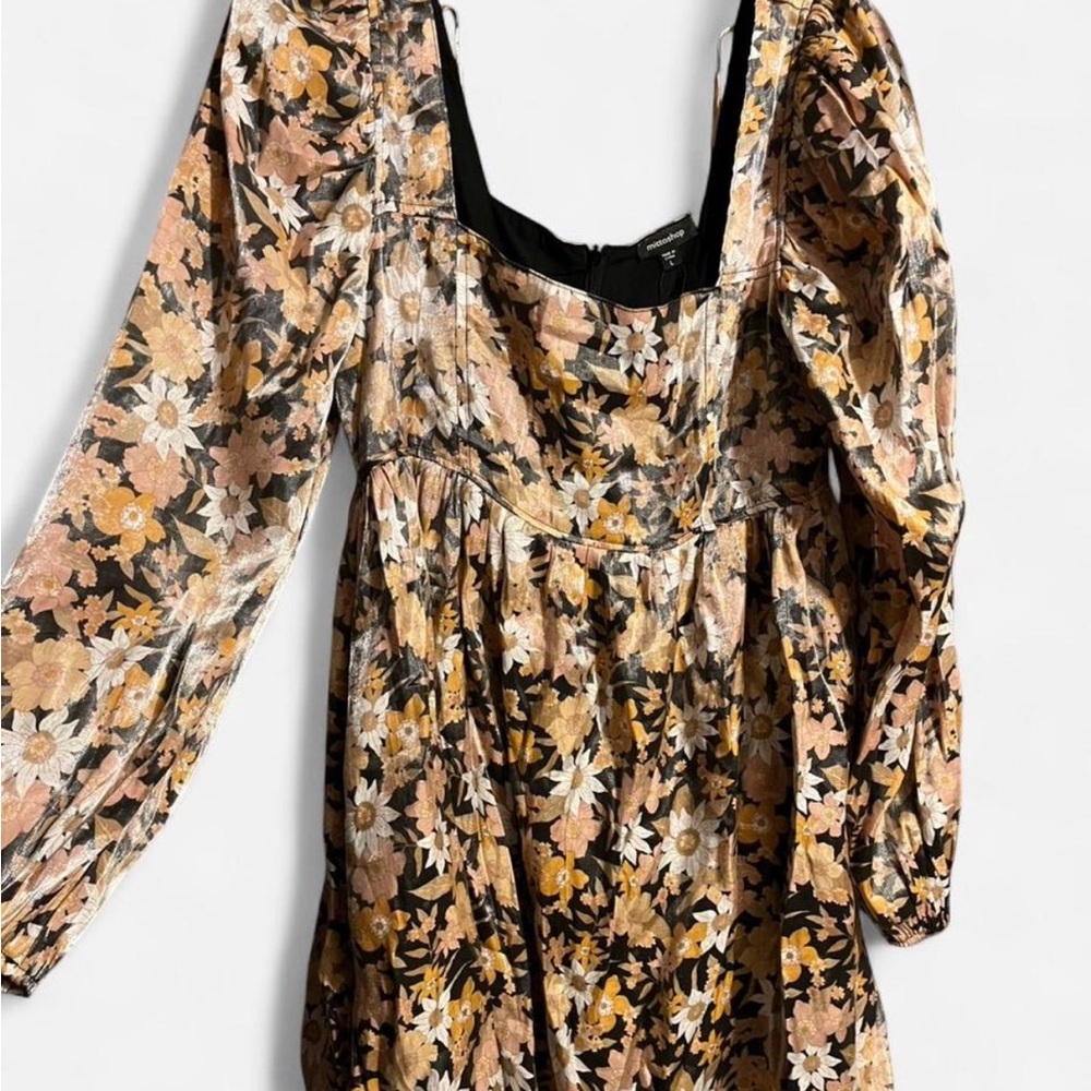 Floral Long Sleeve Dress